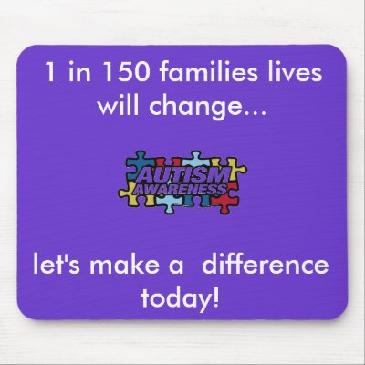 Autism Awareness Mousepad by kewlchick2003
