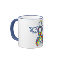 mug, cup, coffee, bible, son, shine, children, cross, blue, red, yellow, Mug with custom graphic design