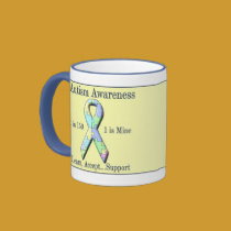 Autism Awareness Mug by autismshowucare Autism Awareness Mug