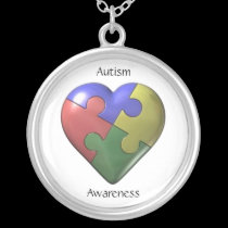 Autism Awareness Necklace