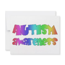 Autism Awareness original products! invitations