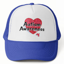 Autism Awareness (P Hrt 1) hats