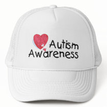 Autism Awareness (P Hrt 2) hats