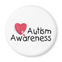 Autism Awareness (P Hrt 2) magnets