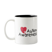Autism Awareness (P Hrt 2) mugs