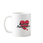 Autism Awareness (P Hrt) Coffee Mugs
