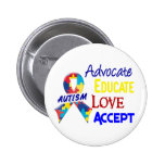 Autism Awareness Pins