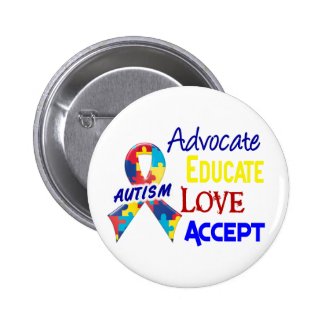 Autism Awareness Button/Pins