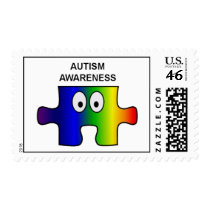 AUTISM AWARENESS postage