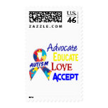 Autism Awareness postage