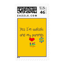 Autism awareness stamp