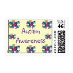 Autism Awareness Postage Stamp