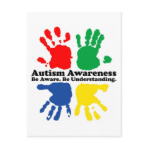 Autism Awareness postcards
