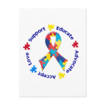 Autism Awareness Postcards