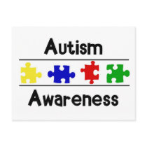Autism Awareness Post Card