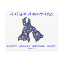 Autism Awareness Postcard