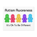 Autism Awareness Post Card