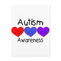 Autism Awareness Post Card