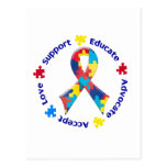 Autism Awareness Postcards