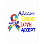 Autism Awareness Postcards