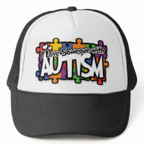 Autism Awareness Puzzle Mesh Hats