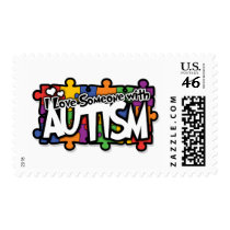 Autism Awareness Puzzle Stamps