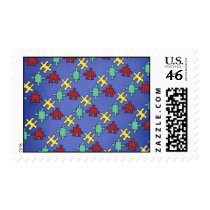 Autism Awareness Puzzle: US Postage Stamps stamps