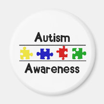Autism Awareness Refrigerator Magnet