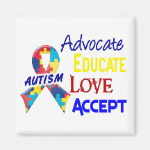 Autism Awareness Refrigerator Magnets
