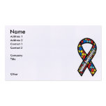 Autism Awareness Ribbon Business Cards