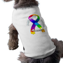 Autism Awareness Ribbon pet clothing by wolfmama Autism Awareness Ribbon pet clothing