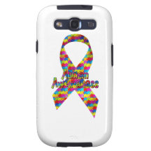 Autism Awareness Ribbon Galaxy S3 Cover