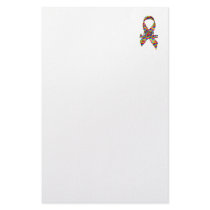 Autism Awareness Ribbon Stationery