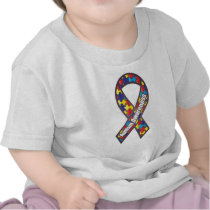 Autism Awareness Ribbon Tshirt