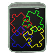 Autism Awareness Rickshaw iPad Sleeve