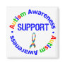Autism Awareness Support Refrigerator Magnets