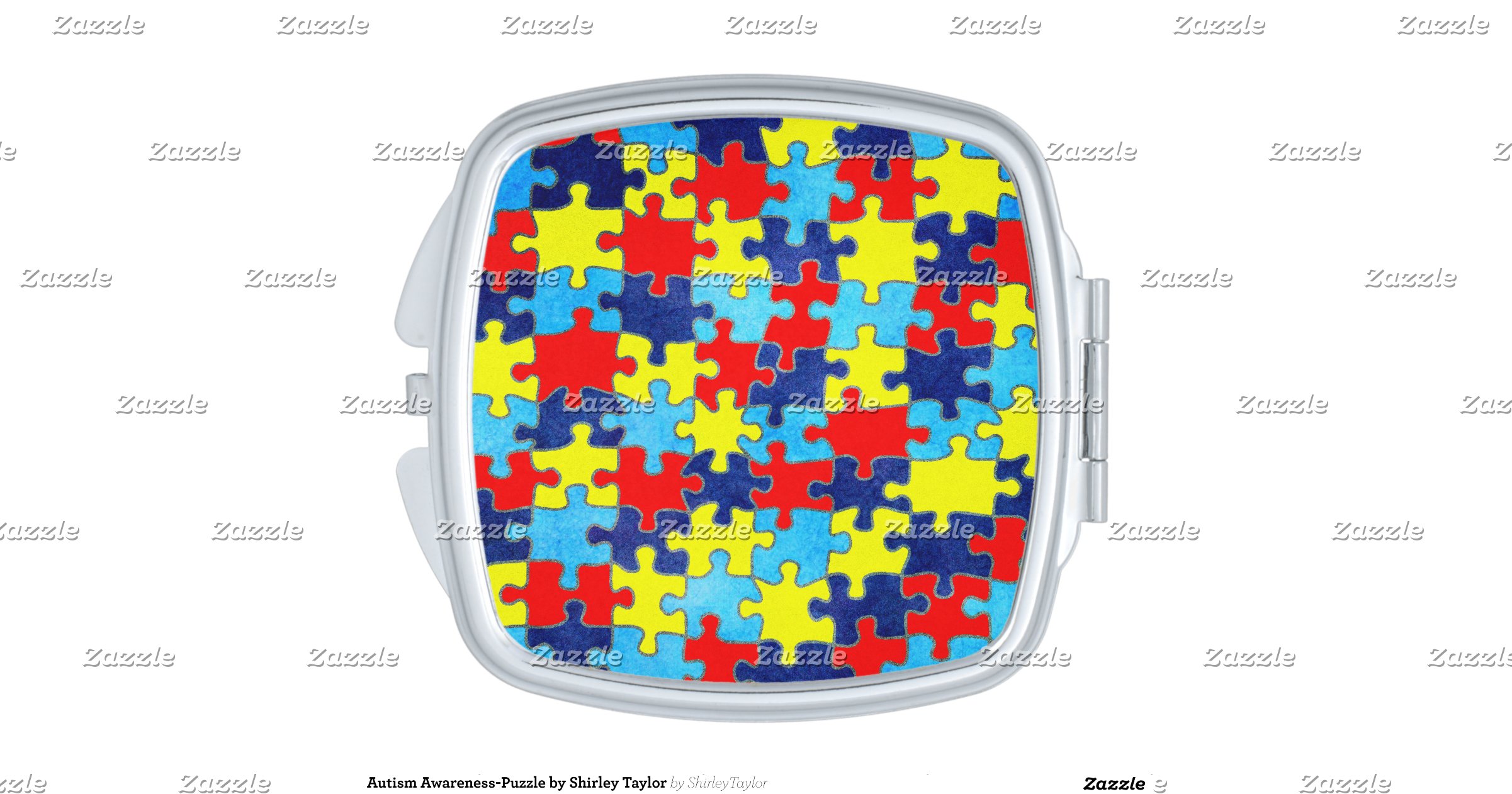 Autism Awareness Travel Mirror Zazzle