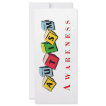 Autism Awaress Rack Card Design
