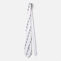 Autism Awarness Angel Puzzle Pieces Ribbon Cause ties