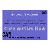 Autism Awarness posters