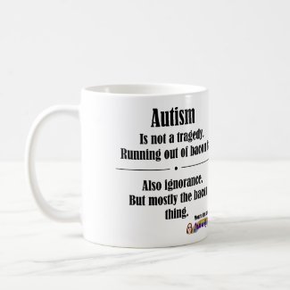 Autism Bacon Tragedy Mug