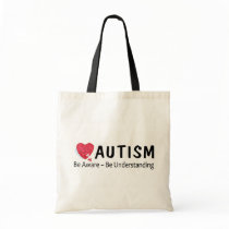 Autism Be Aware Be Understanding Tote Bags
