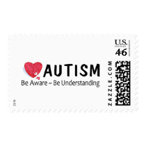 Autism Be Aware Be Understanding Postage