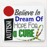 Autism BELIEVE DREAM HOPE Mouse Mat