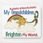 Autism BRIGHTEN MY WORLD 1 Grandchildren 2 Mouse Mat