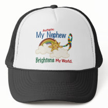 Autism BRIGHTENS MY WORLD 1 Nephew Hat