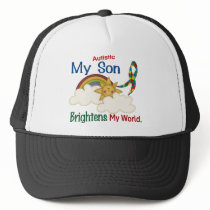 Autism BRIGHTENS MY WORLD 1 Son Hat