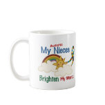 Autism BRIGHTENS MY WORLD Nieces Coffee Mug