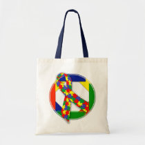 autism, budget, tote, education, school, shopping, children, girls, special-needs, Bag with custom graphic design