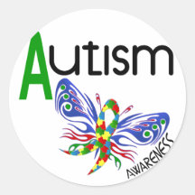 AUTISM Butterfly 3.1 Sticker